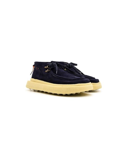 Barracuda Blue Laced Shoes for men