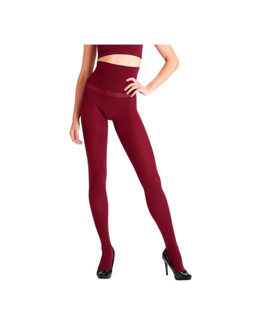Tights Heist Studios en coloris Red