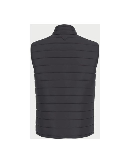 Guess Schwarze Daunenjacke Mit Kapuze in Black für Herren