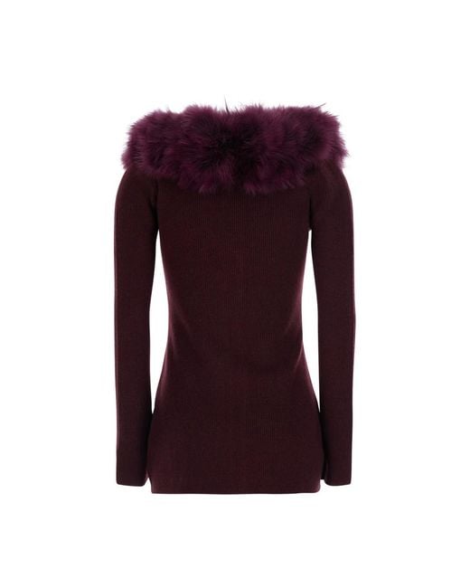 Cardigans Blumarine de color Purple