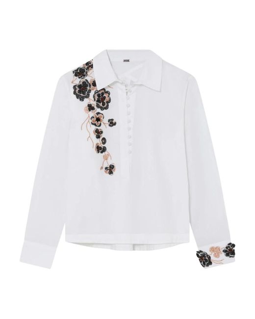 GUSTAV Lisette Blouse in het White