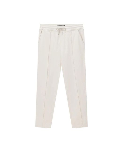 Moorer White Sweatpants for men