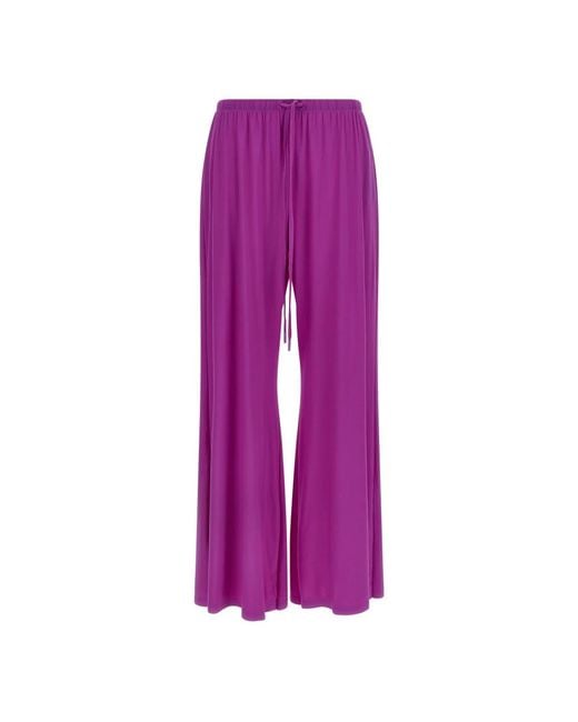 Goldbergh Purple Wide Trousers