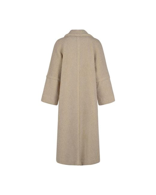 Double-Breasted Coats Herno de color Natural