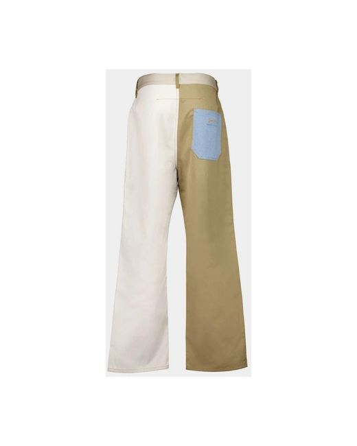 Givenchy Patchwork Denim Jeans in het Natural voor heren