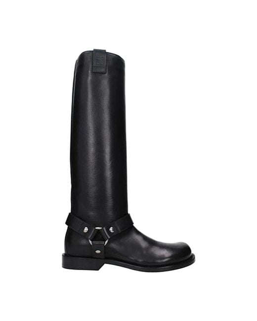 Loewe Black High Boots