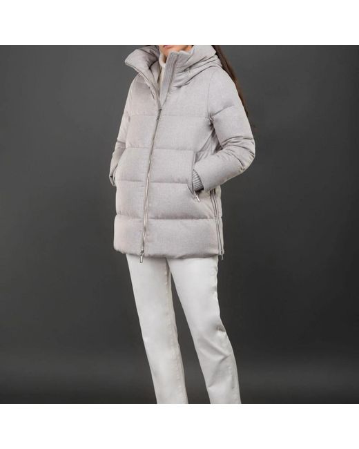 Moorer Jassen ,Grijs ,Carinzia Down Jacket in het Gray