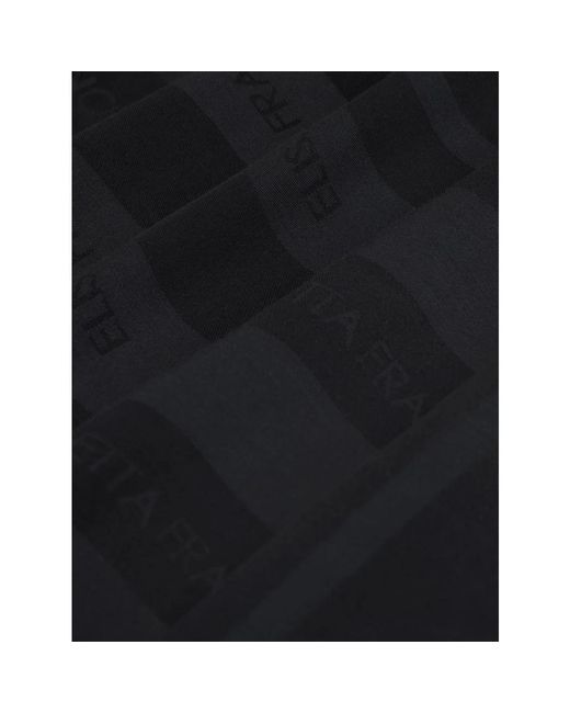 Elisabetta Franchi Black Scarves