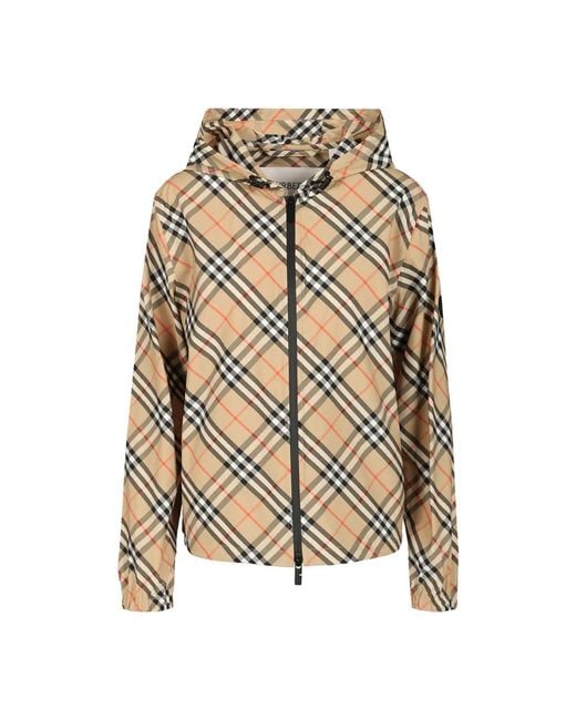Light Jackets Burberry de color Natural