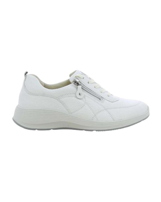 Zapatos blancos de 698001 kalea Waldläufer de color White