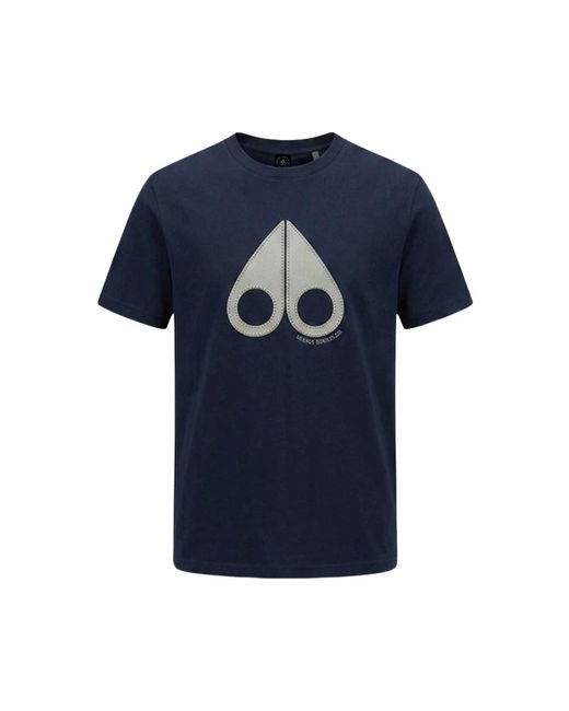 T-Shirts Moose Knuckles de hombre de color Blue