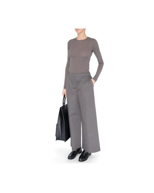 Max Mara Gray Elegantes Antille Kleid