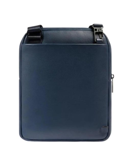 Piquadro Blue Cross Body Messenger for men