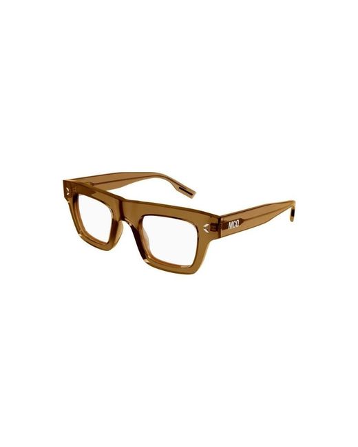 McQueen Optical Frame in het Brown voor heren