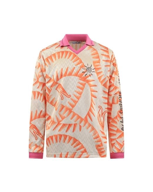 Long Sleeve Tops di Acne in Pink da Uomo