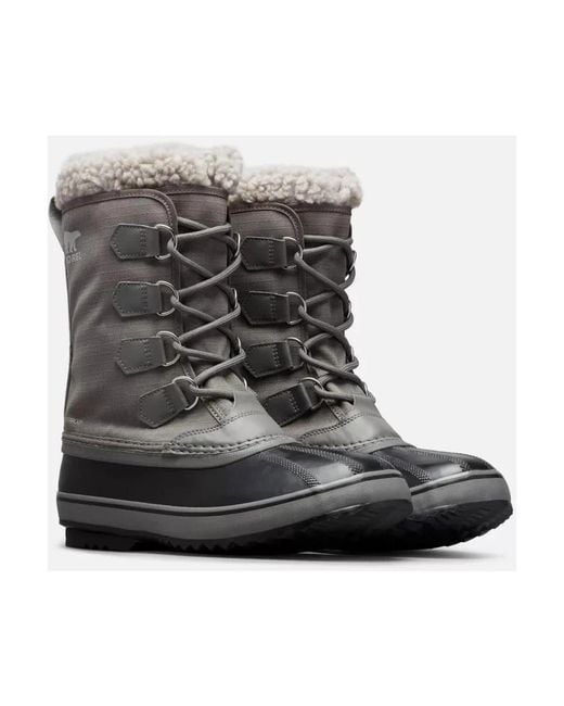 Sorel Black Winter Boots for men