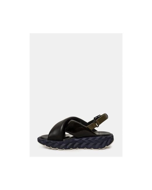Flat Sandals 4Ccccees en coloris Black