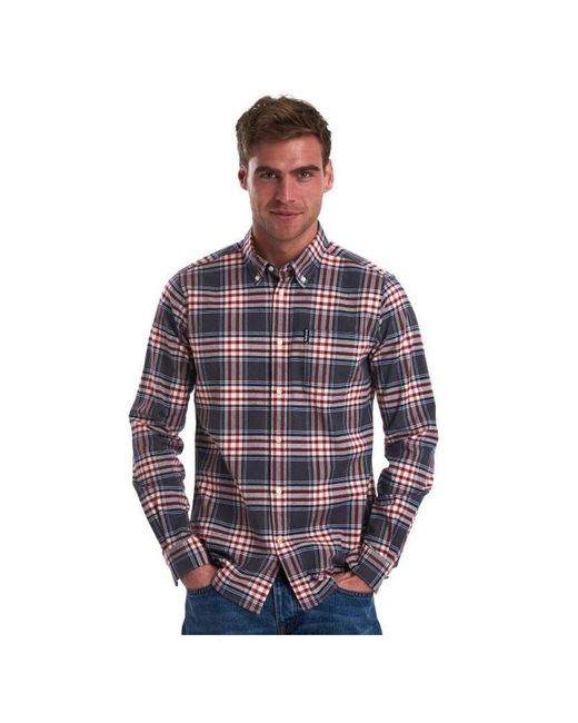 Barbour Casual Shirts in het Blue voor heren