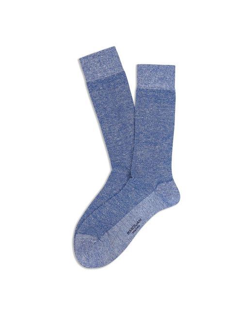 Marcoliani Calze in het Blue voor heren