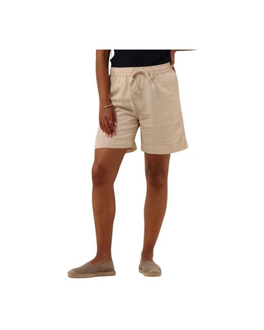 Neo Noir Natural Shea Leinen-Shorts