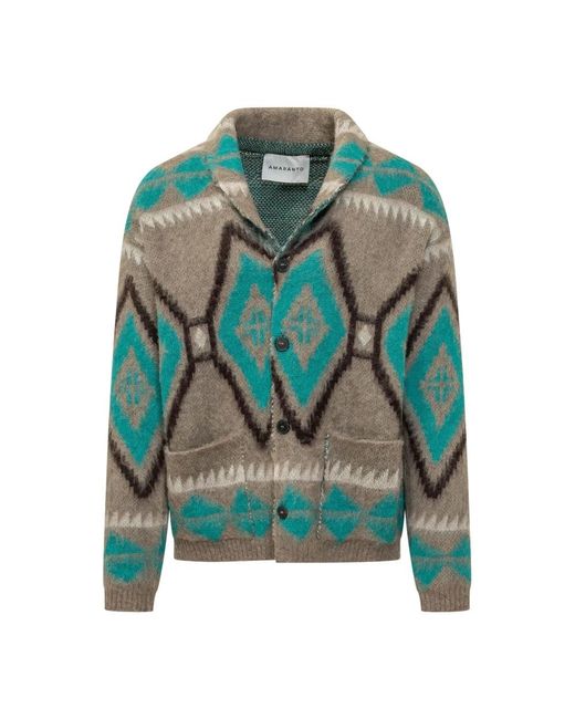 Cardigans Amaranto pour homme en coloris Green
