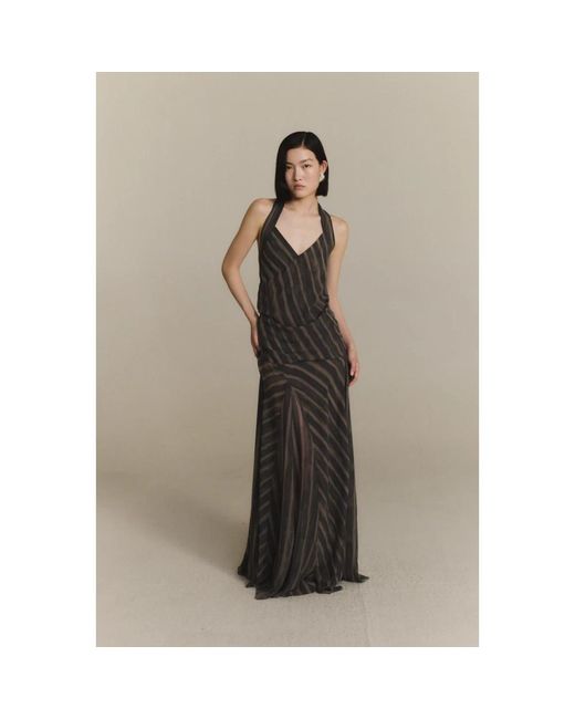 Cortana Brown Gowns