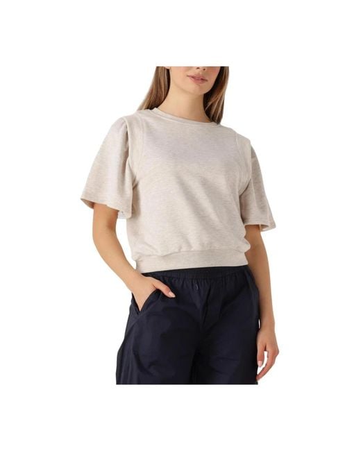 RUBY TUESDAY Gray Tristan Top