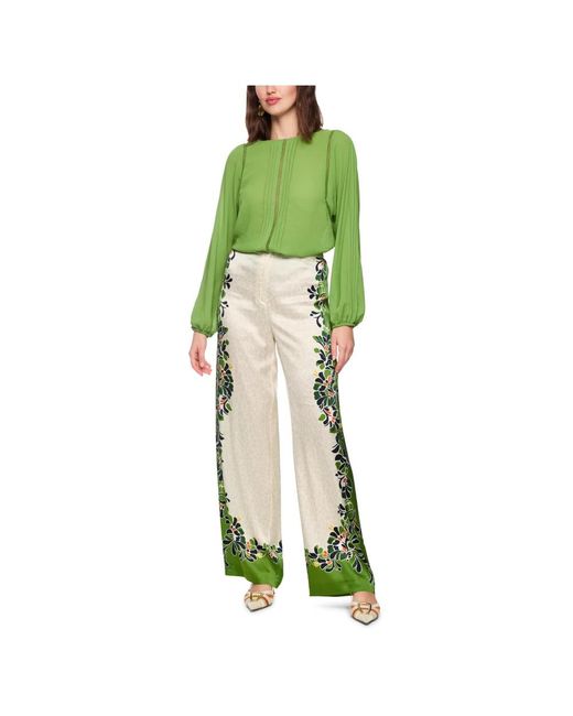 Marc Cain White Wide Trousers
