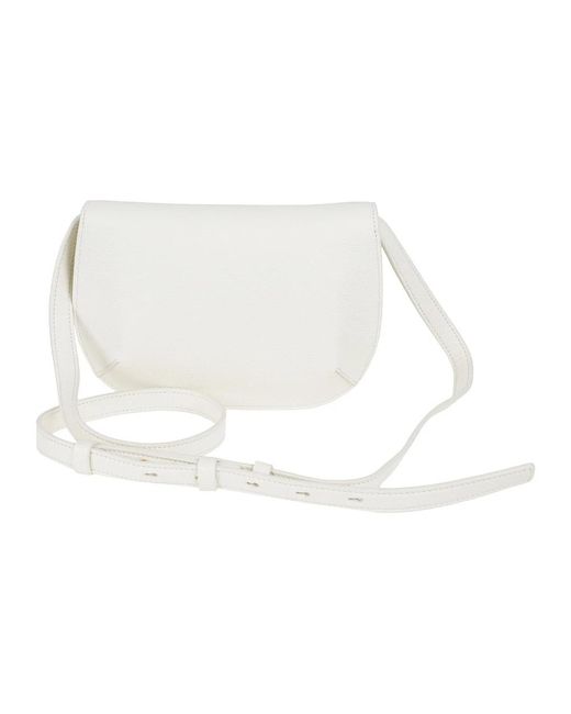 Ferragamo White Cross Body Bags