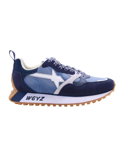 W6yz Blue Sneakers for men