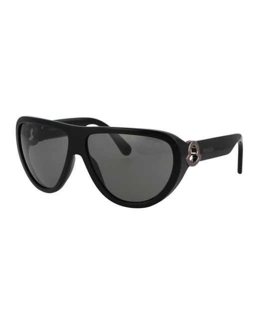 Occhiali da sole alla moda ml0246 di Moncler in Black da Uomo