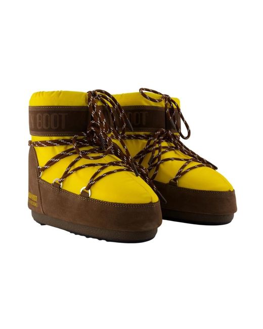 Moon Boot Yellow Winter Boots