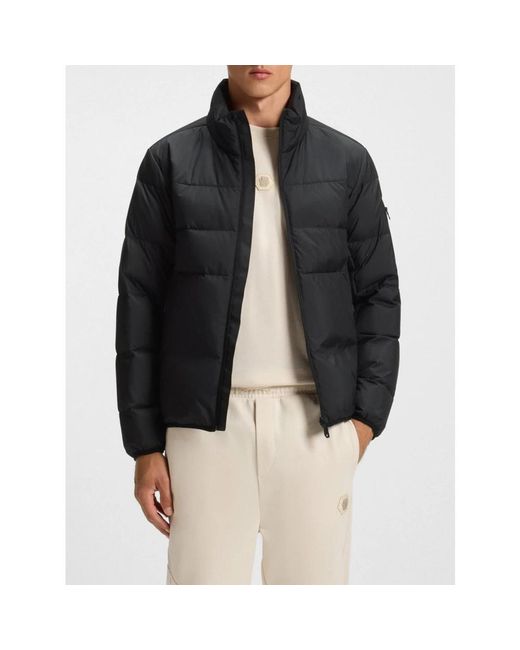 HUGO Black Down Jackets for men