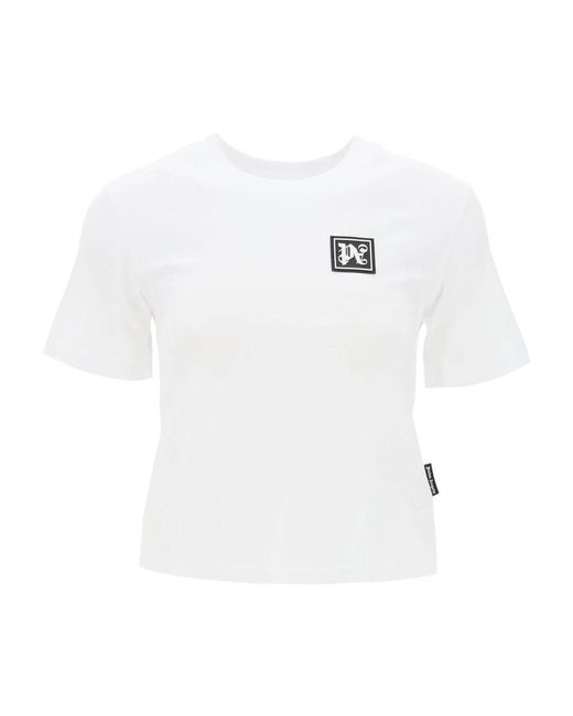 Palm Angels White T-Shirts