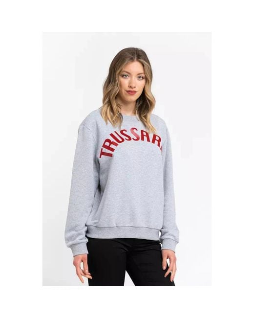 Trussardi Gray Sweatshirts