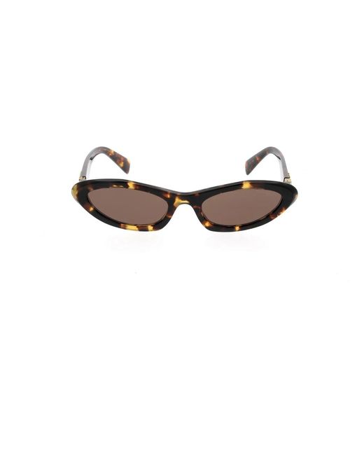 Miu Miu Brown Stylische sonnenbrille