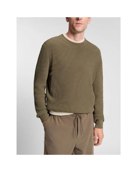 HUGO Green Round-Neck Knitwear for men