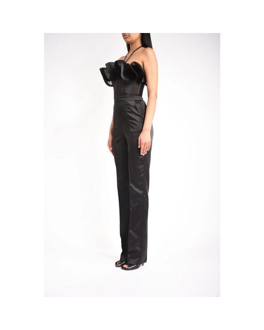 Elisabetta Franchi Black Jumpsuits