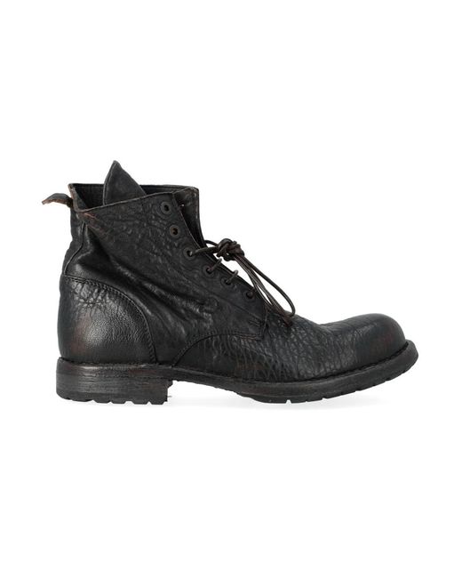 Lace-Up Boots Moma pour homme en coloris Black