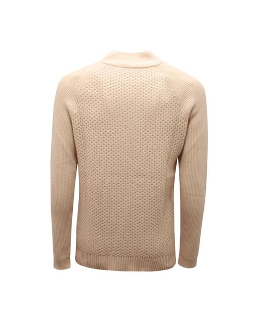 Cardigans di Alpha Studio in Natural da Uomo