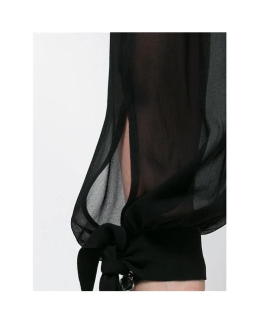 Twinset Black Wide Trousers