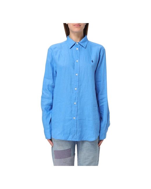 Polo Ralph Lauren Blue Front hemd
