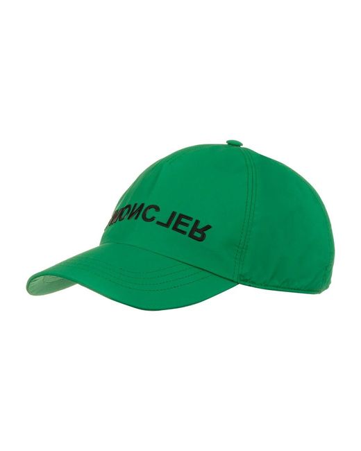 Moncler Green Caps for men