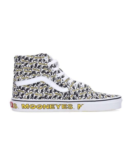 Vans Hoher sk8-hi sneaker echt weiß/gelb in Blue für Herren