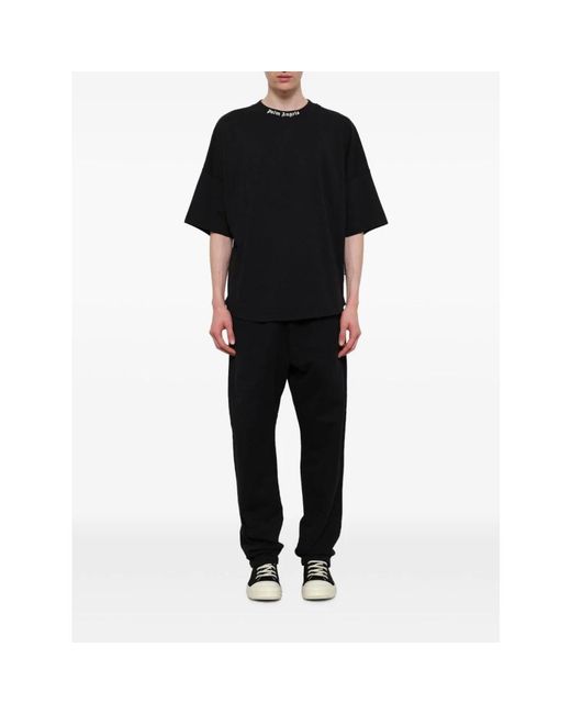 Palm Angels Black T-Shirts for men
