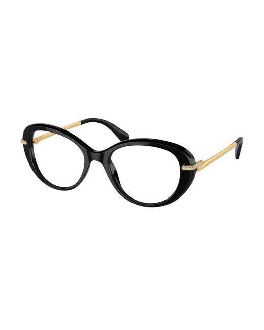 Glasses Swarovski en coloris Black