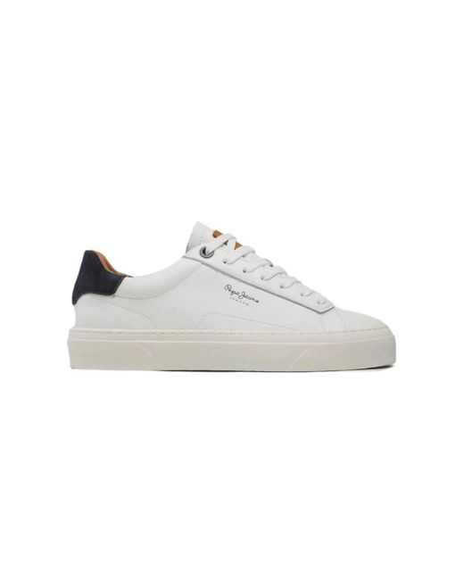 Pepe Jeans White Sneakers for men
