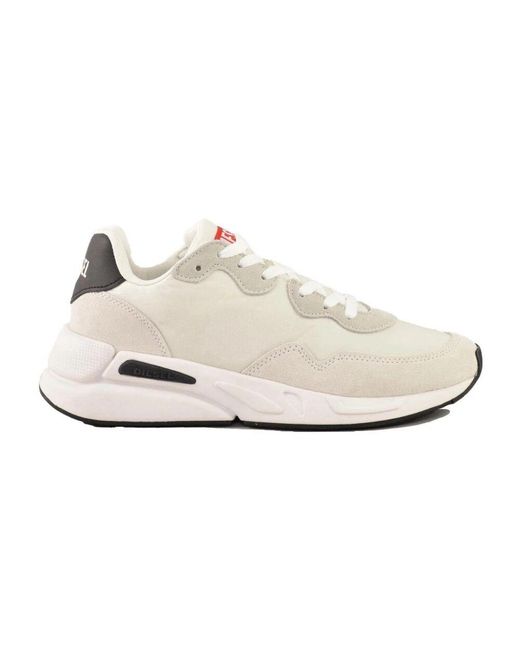 DIESEL White Sneakers for men