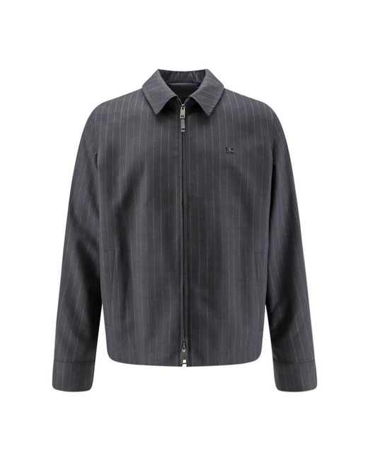 Burberry Gray Light Jackets for men