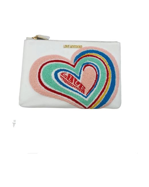Love Moschino Blue Clutches